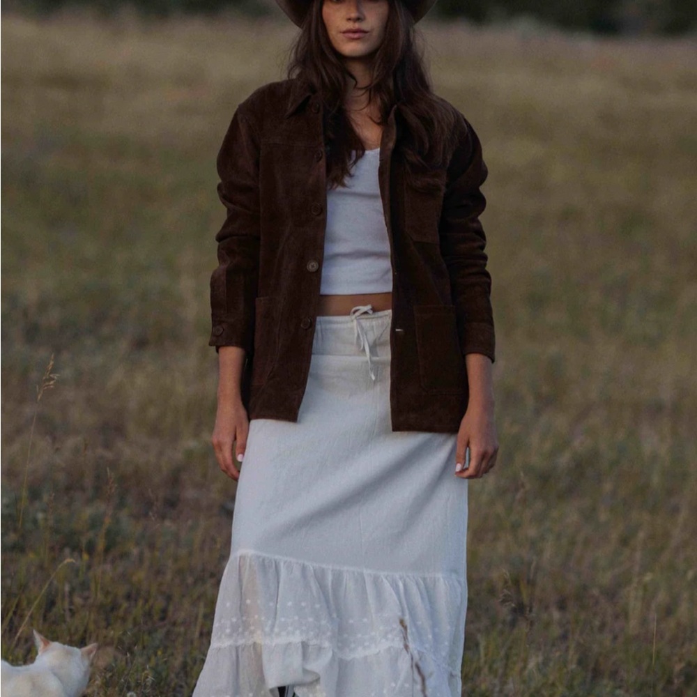 Crossbow Telluride - Brown Suede Chore Coat
